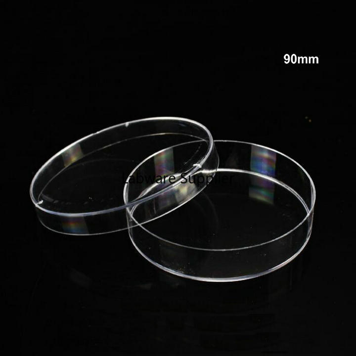 10pcs/pack 90mm plastic petri dish with cover, petri plate, cultrue dish, culture vessel