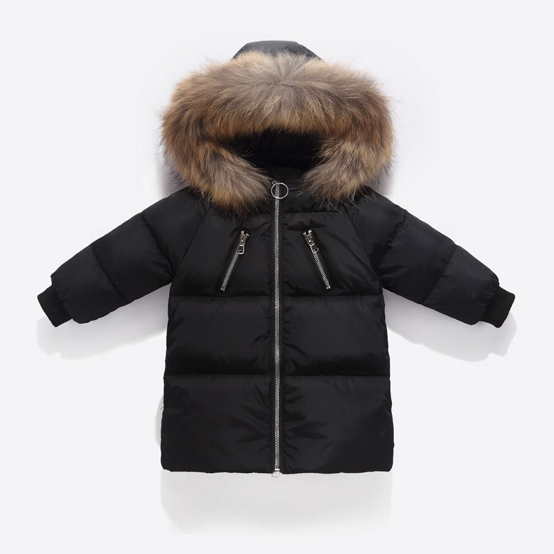 2020 Girls Kids Warm Outerwear White Duck Down Jacket For Girl Winter Coat Boy Girl Overcoat Clothes Parkas J80