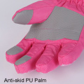 Children Winter Warm Snowmobile Ski Gloves Waterproof for Girls princess kids Skiing Snowboard Gloves Cute Princess print