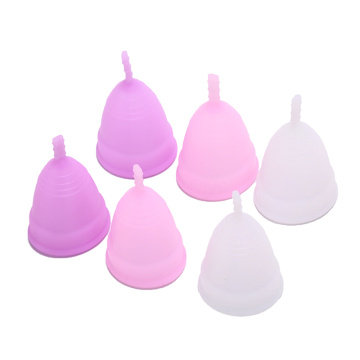 Silicone S L Size Menstrual Cup Feminine Hygiene Coppetta Mestruale Coupe Menstruelle Moon Period Cup Menstrual Cup Randomly