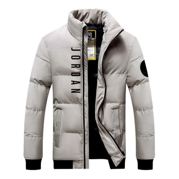 Men Duck Down Jackets Printed Custom Velvet Male Winter Warm Fleece Unisex Man Light Slim Duck Casual Large M-8XL