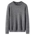 Varsanol Pullovers O-Neck Mens Sweater Solid Cotton Basic Vintage Sweater Men Full Pullovers Black Grey Masculino 2020 Oversize
