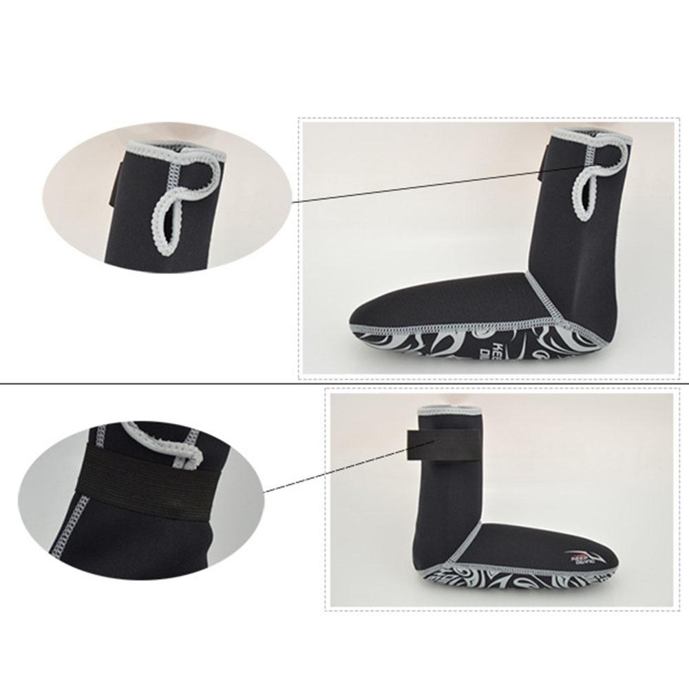 KEEP DIVING Professional 3MM Neoprene Scuba Dive Socks Wetsuit Material Shoes Snorkeling Equipment Winter Swim Warm Boots