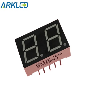 0.4 inch two digits segment led display yellow