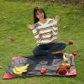 3 Sizes 110*70cm/150*110cm/180*150cm Outdoor Multifunction Portable Foldable Picnic Camping Mat Pocket Beach Blanket Pad