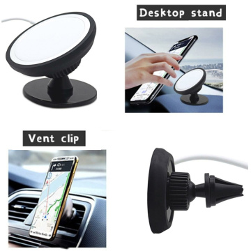 Car Phone Holder Charger Cradle Stand Charging Dock For iPhone 12 Magnetic Charger Dock Station