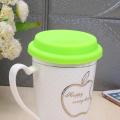 Silicone Insulation Leakproof Cup Lid Heat Resistant Anti-Dust Cup Cover Kitchen Tea Coffee Sealing Lid Caps Home Supplies