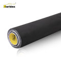 Carbins big pile fabric black self adhesive suede fabric film for car interior wrap roof fabric dashboard