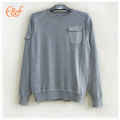 New Fashion Mens Korean Style Grey Sweater