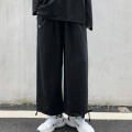 Cargo Pants Women Bundle Adjustable Solid Simple Cotton Comfortable Straight Trousers Jogging Fashion Streetwear Casual Ulzzang