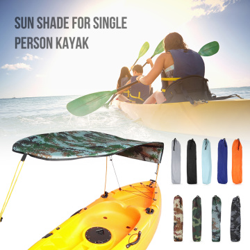 Kayak Boat Sun Shelter Sailboat Awning Top Cover Kayak Boat Canoe Sun Shade Canopy Fishing Tent Sun Rain Canopy Single Person