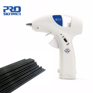 Cordless Glue Gun 10W Mini PTC Heating System Hot Glue Gun Aluminium Nozzle Battery Melting Gun 7mm Glue Stick by PROSTORMER