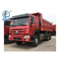 Red color Sinotruk 18m3 dump truck