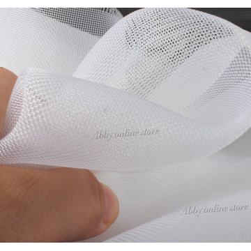 4 Meter Polyester netting hard mesh braid fabric 140 width Crin Medium hardness
