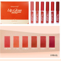 6pcs/set Matte Velvet Lip Glosses Silky Lasting Lipgloss Liquid Lipstick Women Fashion Lip Makeup Cosmetic Beauty