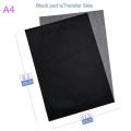 100Pcs/Set Black A4 Copy Carbon Paper Painting Tracing Paper Graphite Painting Reusable Painting Accessories Legible Tracing