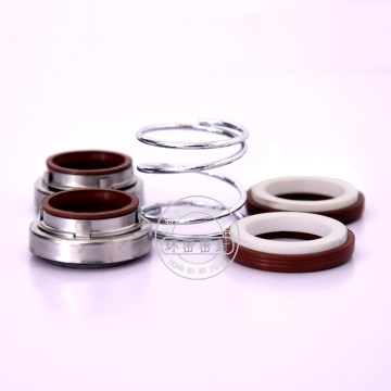 202 Series CE/CA/FKM Fit 12-55mm Water Pump Mechanical Shaft Seal Double Face Unbalanced Single Coil Spring For Hot Boiled Water