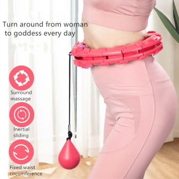 Magic Hoop Thin Waist Abdominal Exercise Loss Weights Intelligent Counting Smart Fitness Never Falling Hoop Massage Sport Hoops