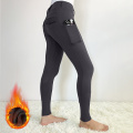 Autumn Winter Ladies Thickening Equestrian Breeches