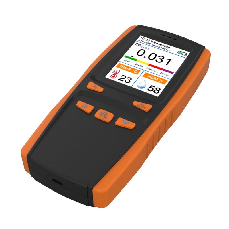 Handheld Portable Ozone Analyzer O3 Ozone Gas Detector Intelligent Sensor Ozone Meter for Air Quality Analyzer