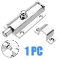 Silver Zinc Alloy Door Bolt Latch Press Sliding Locks Window Gate Safety Locks Home Hardware