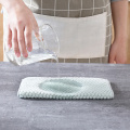 1Pcs Rag Non-stick Oil Absorbent Kitchen Coral Cashmere Wet And Dry Thicken Fish Scale Wipe Cloth Cleaner Brush Cloth