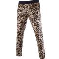 Golden leopard pants