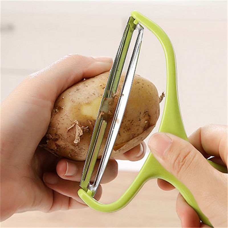 Vacclo Stainless Steel Vegetable Peeler Cabbage Graters Salad Potato Slicer Cutter Fruit Knife Kitchen Accessories Cooking Tools