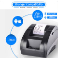 Thermal Receipt Printer 58mm POS Printer Bluetooth USB For Mobile Phone Android iOS Windows For Supermarket and Store