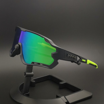 5 Lens Polarized Cycling Glasses Outdoor Sport Mtb Road Bike Goggles Men Women 2021 Running Riding Sunglasses Bicycle Eyewear