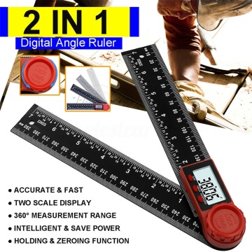 Digital Angle Ruler Automatic Multifunctional Protractor Angle Finder