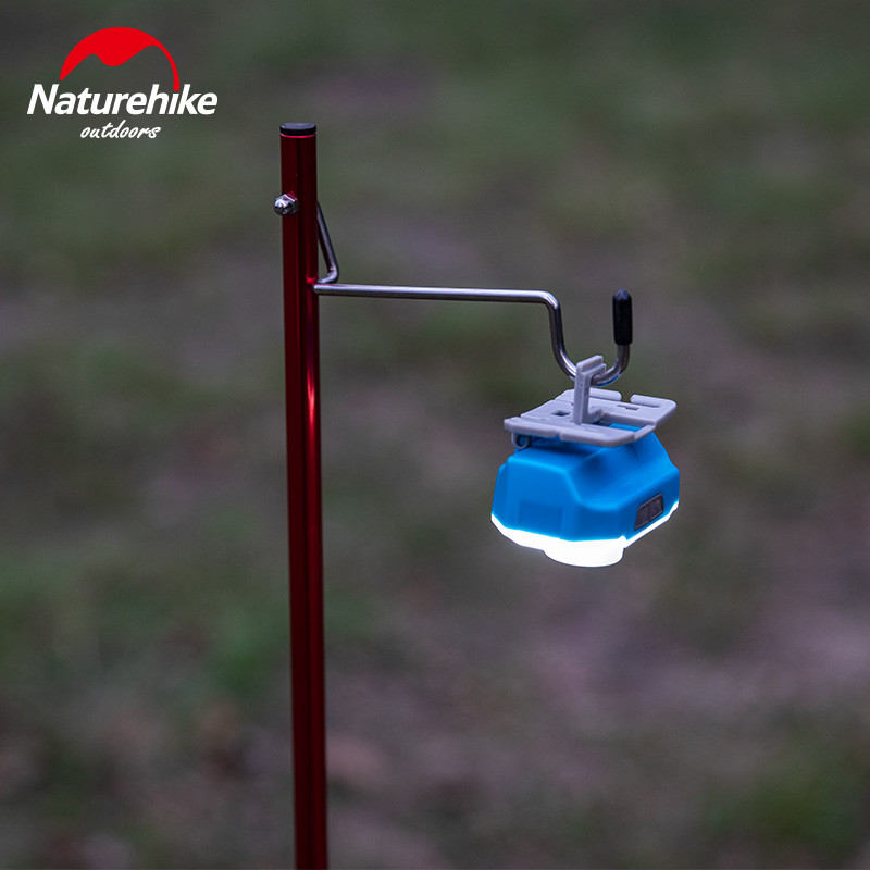 Naturehike Camping Equipment Light Pole 0.23kg Portable Aluminum Alloy Folding Small Lamp Pole Travel Camping Hiking Equipment