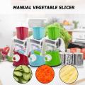 Multi-functional Manual Slicer Vegetable Fruit Round Cutter Shred Grater for Vegetable Shredder Household Kitchen Food Processor