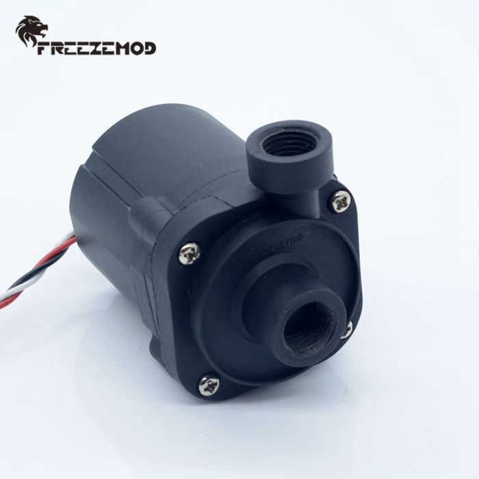 FREEZEMOD computer water cooling brushless DC water pump with speed line damping ceramic shaft core. PU-SC600