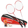 2pcs Professional Badminton Rackets Set Family Couples Double Badminton Racquet Titanium Alloy Lightest Playing Badminton Whole