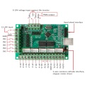 CNC USB MACH3 100Khz Breakout Board 5 Axis Interface Driver Motion Controller