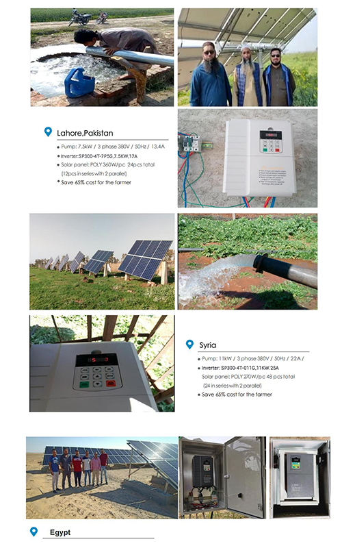 Solar pump inverter
