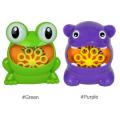 New Cute Frog Automatic Bubble Machine Blower Maker Bath toy Cartoon Animal Bubble Blower Maker Kids Outdoor Toys for Kids