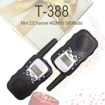 2 pieces T388 RT388 Auto Multi-Channels 2-Way Radios Bellsouth Walkie Talkie T-388 walkie talkie for kids