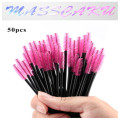 50 Pcs Eyelash Makeup Brushes Disposable Mascara Wands Applicator Eye lashes Cosmetic Brush Maquiagem Cilio Makeups Tool Kit