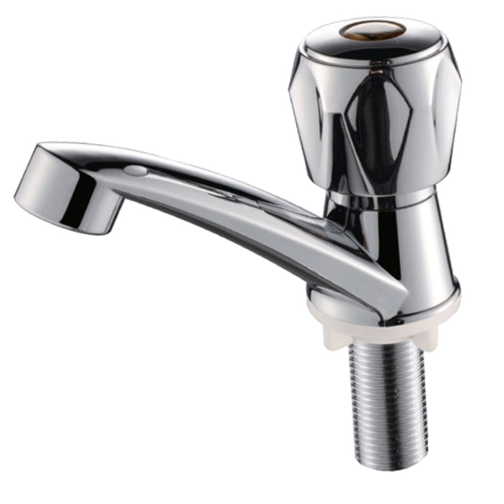 Kitchen Basin Mixer Sink Faucet with Single Handle ABS Plastic Water Faucet Pull Down Tap On - G1/2''