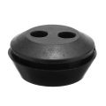 5Pcs 2-hole Black Rubber Fuel Gas Line Grommet Replacement For Cylinder Valve Pump Other 2-hole Models Hardware Parts