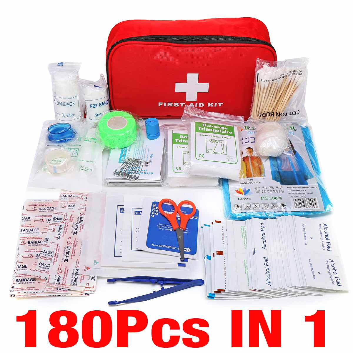 Hot Sale 16-300Pcs Emergency Survival Kit Mini Family First Aid Kit Sport Travel kit Home EmergencyBag Outdoor Car First Aid Kit