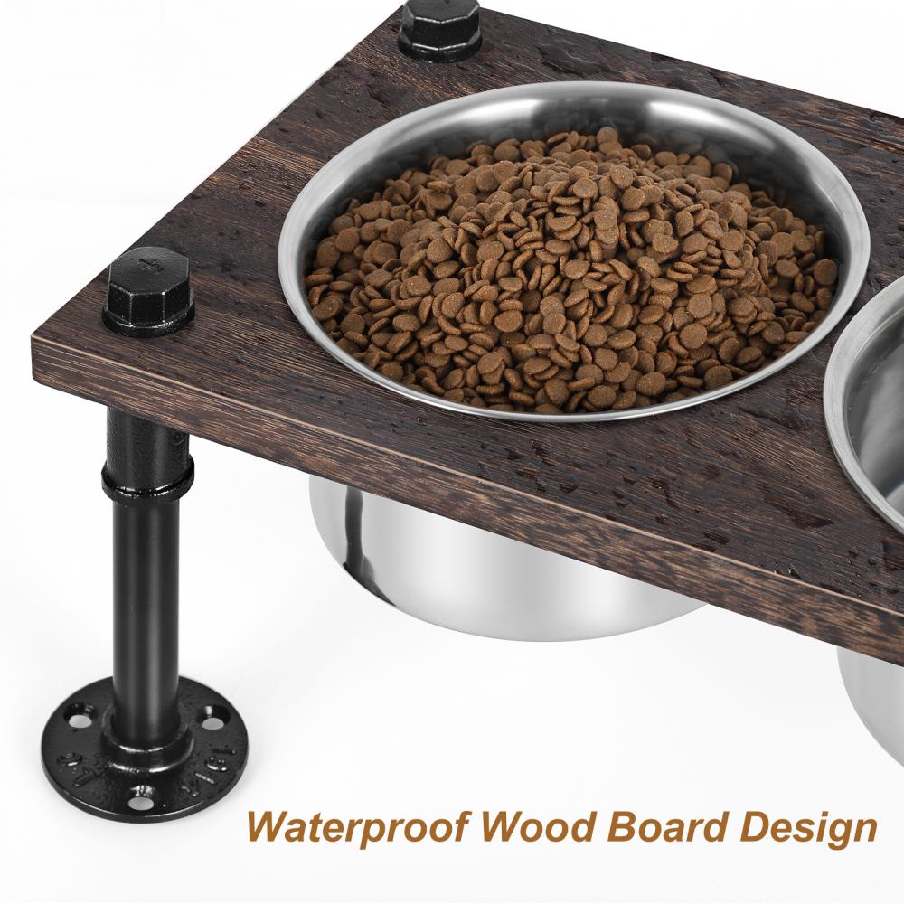 Sturdy Raised Dog Bowl Stand Feeder