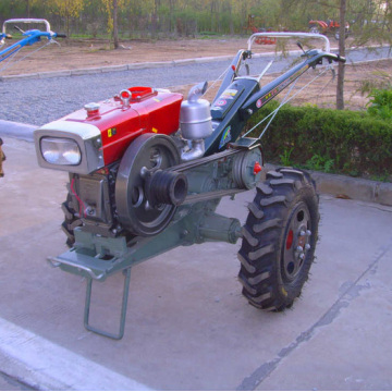 Walking Tractor 15HP Agricultural Transport Machinery Diesel Oil Tractor Farm Implements Auxiliary Machine