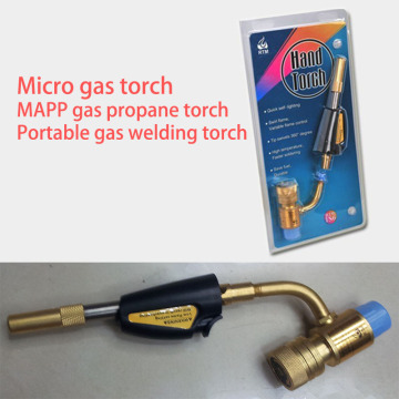 MAPP natural gas propane portable micro gas welding gun iron heating torch cooking solder solder filling tool