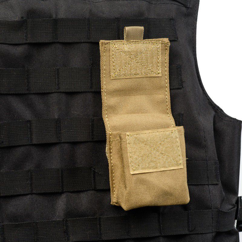 Outdoor Airsoft Combat Military Molle Pouch Tactical Single Pistol Magazine Pouch Flashlight Sheath Airsoft Hunting Camo Bags22
