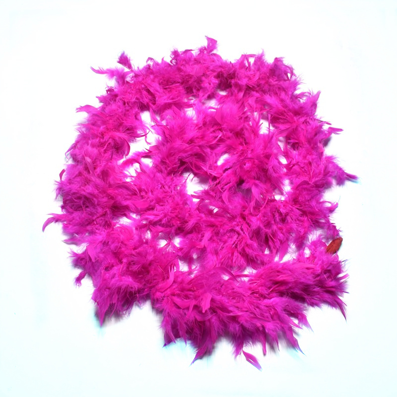 2Yards/lot natural fluffy Turkey Feather boa plumas costume Party decorative Colored Feathers for crafts Wedding festival plume