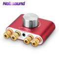 Nobsound Mini Bluetooth 5.0 Digital Amplifier Hifi Stereo Home Audio TPA3116 Power Amplifiers 50W+50W Car amplifiers