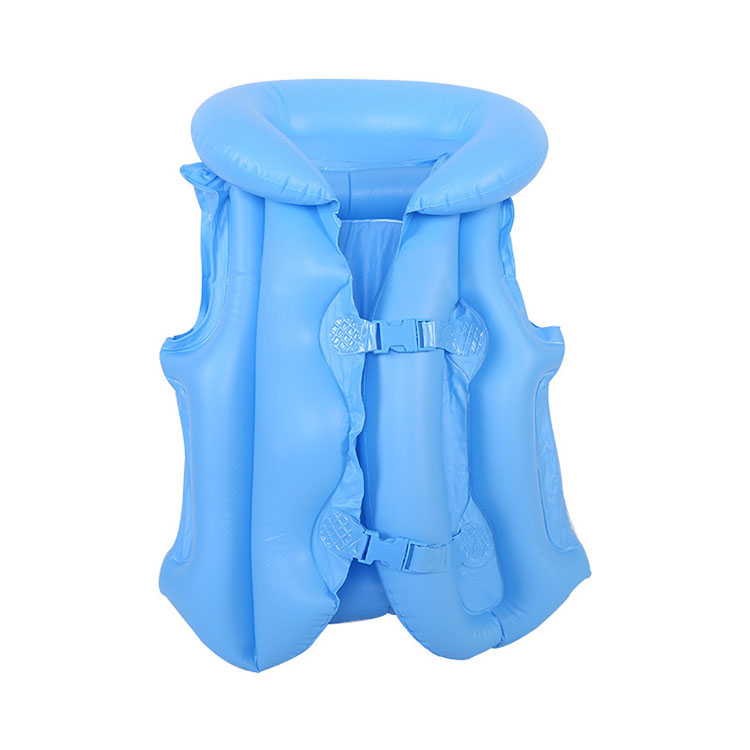Factory Price Children Float Swimming Life Swim Vest Learn-to Swim PVC Life Jacket Inflatable Life Vest for Kids